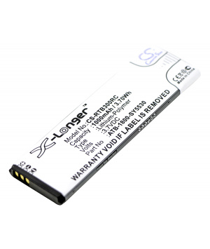 Batteria 3.7 v LiPo 1Ah per telecomando RTI T2i