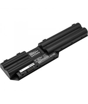 Batterie 10.8V 6.6Ah Li-Ion pour Fujitsu LifeBook T902