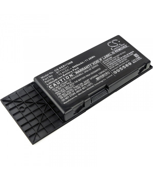Batterie 10.8V 6.6Ah Li-Ion BTYVOY1 DELL Alienware M17x