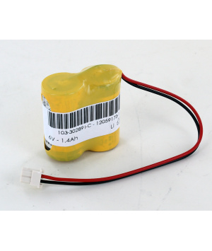 Batterie 6V Lithium Typ 103-302891 für Visonic nächste CAM PGS