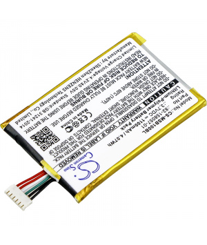 Batterie 3.7V 1.1Ah LiPo pour Smart Badge Symbol Motorola SB1