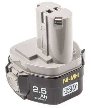 Batterie Makita 12V 2.5Ah NiMh 1234 Batterie Makita 12V 2.5Ah NiMh 1234