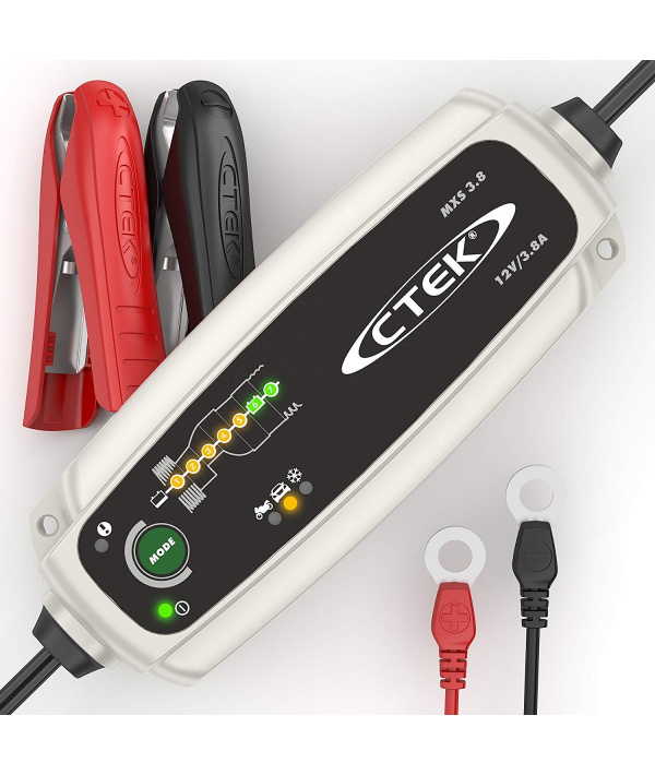 Chargeur maintien de charge CTEK MXS3.8 12V 3.8AH