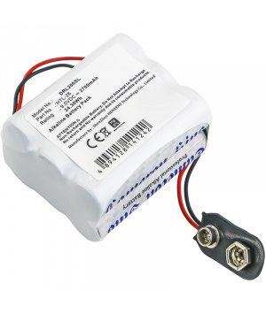 9V alkalische Batterie HTL-26 für Vingcard-Schloss 1200