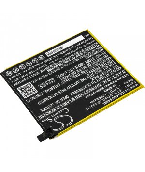 3,7 V 2,95 Ah batteria LiPo per Amazon Kindle Fire 7 tablet