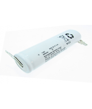 Batterie 2.4V 4Ah NiCd 2 VTD Baton 125594