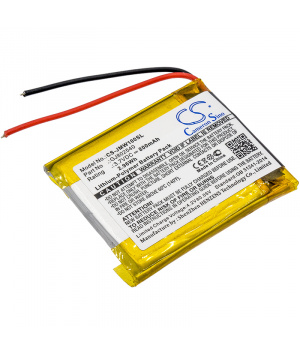 GJ802540 3,7 V 0,8 Ah batteria LiPo per altoparlante a vento JBL