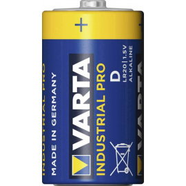 Pile alcaline 1,5V LR20 Industrial Varta (4020211111)