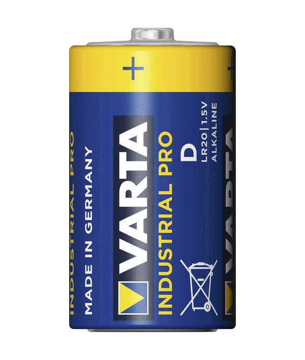 Pile Alcaline Industrial VARTA - LR20 D - Batteries4pro