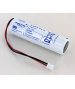 Batería de 2.4V 1.6Ah Saft bloques autonomos de alumbrado de seguridad (BAAS) Ura 111901 Legrand 62525