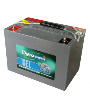 Batterie plomb gel 12V 72Ah/C20 (+)G bornes M6