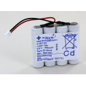 SAFT 4.8 v 800mAh 4VST blocchi autonomi d'illuminazione di sicurezza 804133 AA batteria