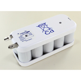 Batterie Ni-Cd 12V 4Ah 10VTD Flasques Saft (124970)