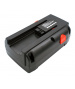 Batterie 25V 5Ah Li-ion pour Gardena Accu-Spindelmaher 380 Li