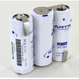 Saft 3,6 v 7Ah Batterie 3 VTF Seite Seite Notbeleuchtungssysteme