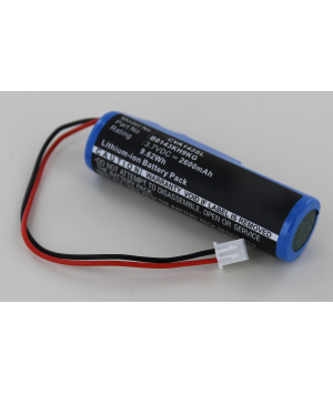 Batteria 3.7V 2.6Ah Li-ion per Croove Voice Amplifier