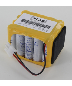 Battery 24V 1.7Ah NiMh type XBAT24 for FAAC Portal or Garage