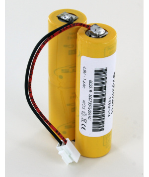 Batería de 4.8V 1.6Ah 802218 NiCd para la seguridad de iluminación Luminox 10780