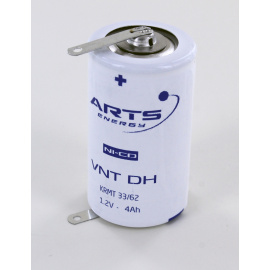 Elément Ni-Cd 1.2V VNTDH 4Ah Cosses CLG Saft (792307)