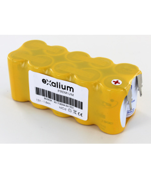 Batterie Ni-Cd 12V 1.8Ah 10VRECS1800 SAFT (803539)