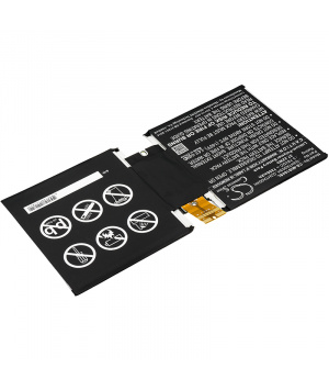 Batterie 3.7V 7.2Ah LiPo G3HTA004H pour Micosoft Surface 3