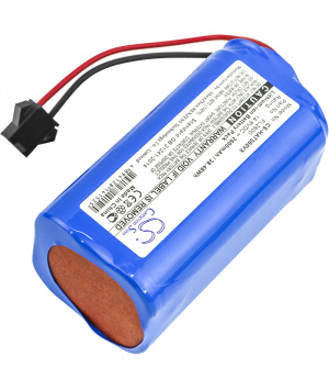 Batterie 7.4V 4.4Ah Li-Ion 2S2P 18650 pour phare IR687