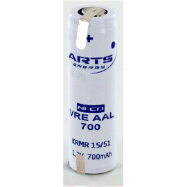 Batterie NiCd 1,2V 700mAh Num 297000500