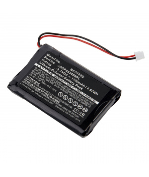 3.7V 1.1Ah LiPo Batteria per Babyalarm Neonate BC-5700D