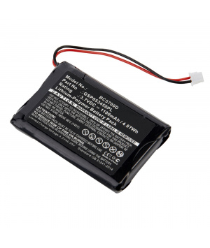3.7V 1.1Ah LiPo Batería para Babyalarm Neonate BC-5700D