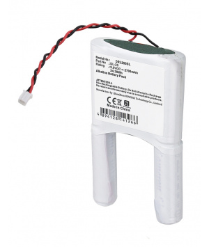Pile 9V alcaline pour Serrure VINGCARD Timelox HTL10, (DL-30)