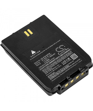 Batterie 7.4V 1.4Ah Li-Ion pour radio Hytera Z1p (BL1809)