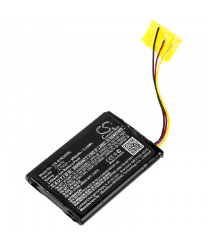 Batería 3.7V 900mAh Li-ion GS910 para GPS Globalsat TR-203