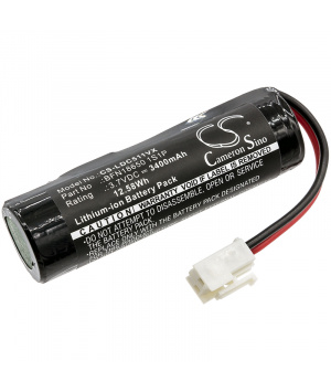 Batería 3.7V 3.4Ah Li-Ion para LEIFHEIT Dry-Clean 51114