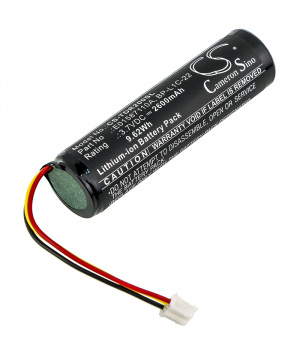 Batterie 3.7V 2.6Ah Li-Ion pour MP3 Tascam MP-GT1