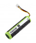 Batteria 3.7V 2.6Ah Li-Ion per MP3 Tascam MP-GT1