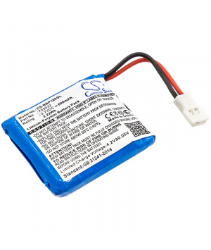 Batteria 3.7V 600mAh LiPo 753032 per BEE-BOT Robot da pavimento