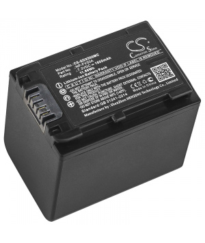 Batterie 7.3V 1.6Ah Li-Ion NP-FV50A pour camescope Sony NEX-VG30