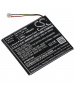 Batterie 3.7V 1Ah LiPo NP-11A pour camera Casio TR Mini
