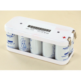 Batterie Saft 10.8V 2.5Ah 9 VnTCu Flasque ARTS (802188)