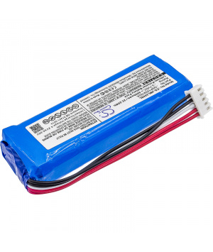 Batteria 3.7V 6Ah LiPo per Altoparlante JBL Carica 3