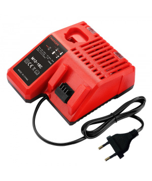 Chargeur compatible M12-18C Milwaukee 10.8V-18V Li-Ion