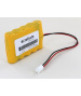 Batterie 12V 600mAh NiCd pour porte automatique Manusa Visio