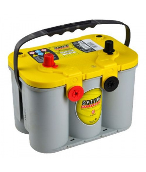 BATTERIE OPTIMA YELLOWTOP 12V 55Ah 765A En YTU 4.2