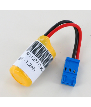 Pile lithium 3.6V 1.1Ah pour Bosch Rexroth R911277133 (MXL0003)