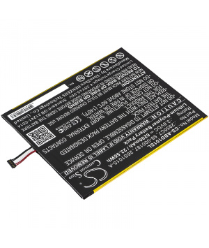 Batería 3.8V 6.2Ah LiPo para Amazon Kindle Fire HD tablet 10.1