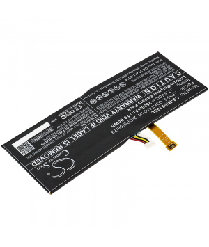 Battery 7.6V 2.5Ah LiPo PBP5 for Microsoft SurfaceBook