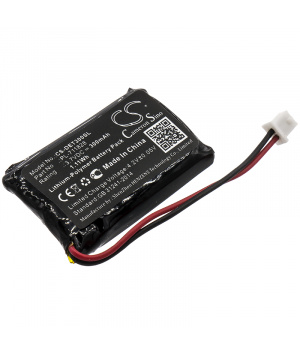 Batteria 3.7V 300mAh LiPo BL-100 per L'educatore E-collar RX-090