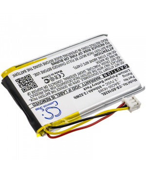 Batterie 3.7V 950mAh LiPo pour Collier Sportdog SDF-CT