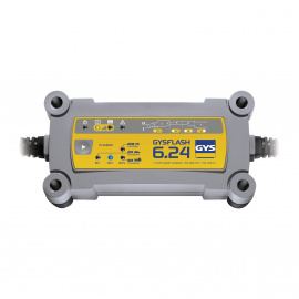 Caricabatterie Lead 6V/12V/24V 6A da 1,2 a 125Ah GYSFLASH 6.24