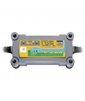 Chargeur batterie Plomb/LiFePO4 12V 1A de 2 à 32Ah GYSFLASH 1.12